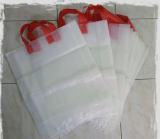 LDPE Plastic Soft Loop Handle Bag